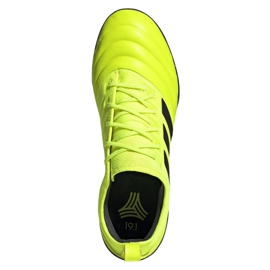 Adidas Copa 19.1 Tf M F35511 fotbollsskor gul gul 2