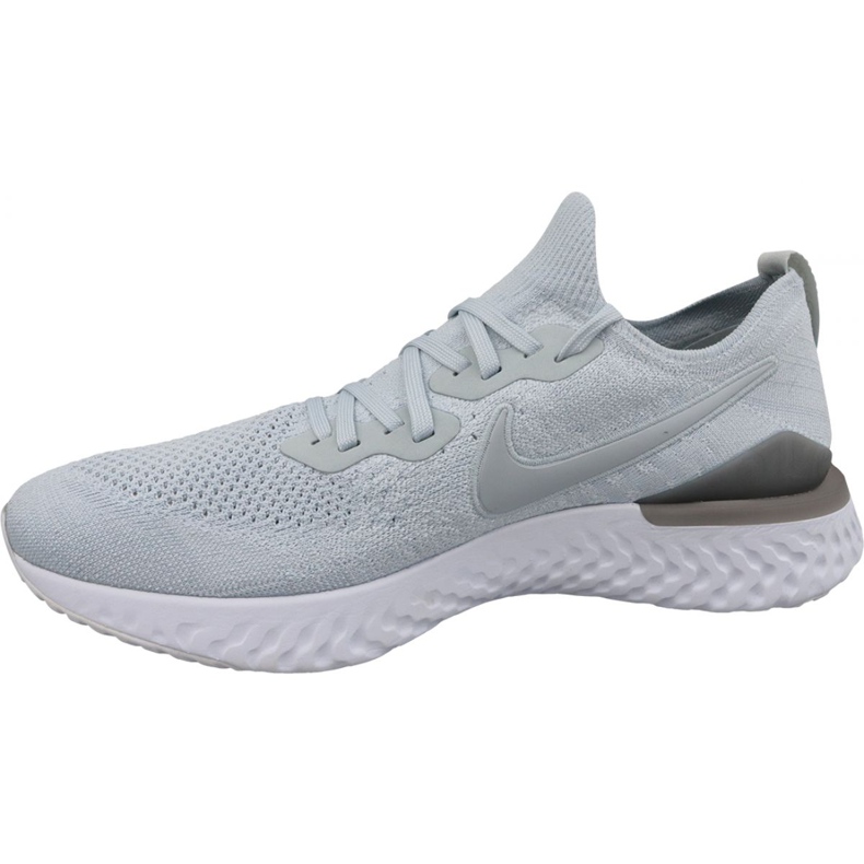Nike Epic React Flyknit 2 M BQ8928-004 sko vit 1
