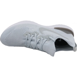 Nike Epic React Flyknit 2 M BQ8928-004 sko vit 2