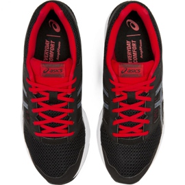 Asics Gel Contend 5 M 1011A256 005 svart röda skor 1