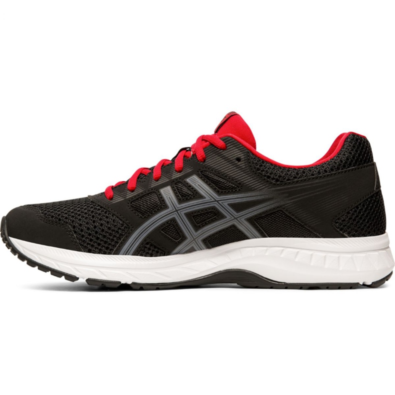 Asics Gel Contend 5 M 1011A256 005 svart röda skor 2