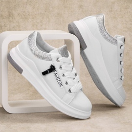 SHELOVET Mode sportskor vit 2