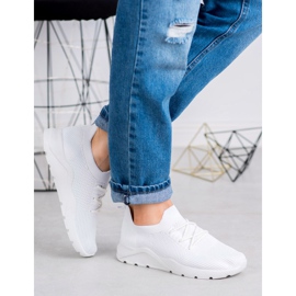 SHELOVET Slip-on sportskor vit 2
