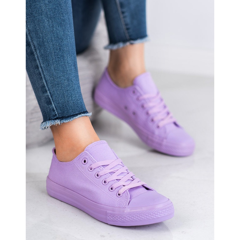 Sport Låga sneakers violett 2