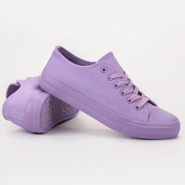 Sport Låga sneakers violett 1
