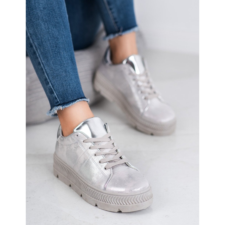 Bestelle Silver sportskor grå 2