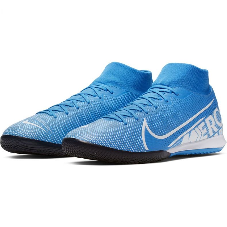 Nike Mercurial Superfly 7 Academy Ic M AT7975 414 fotbollsskor blå 2