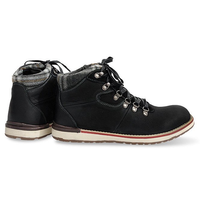 Warm High Boots SH23 Black svart 1