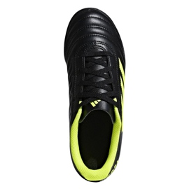 Adidas Copa 19.4 Tf Jr D98100 fotbollsskor svart svart 2