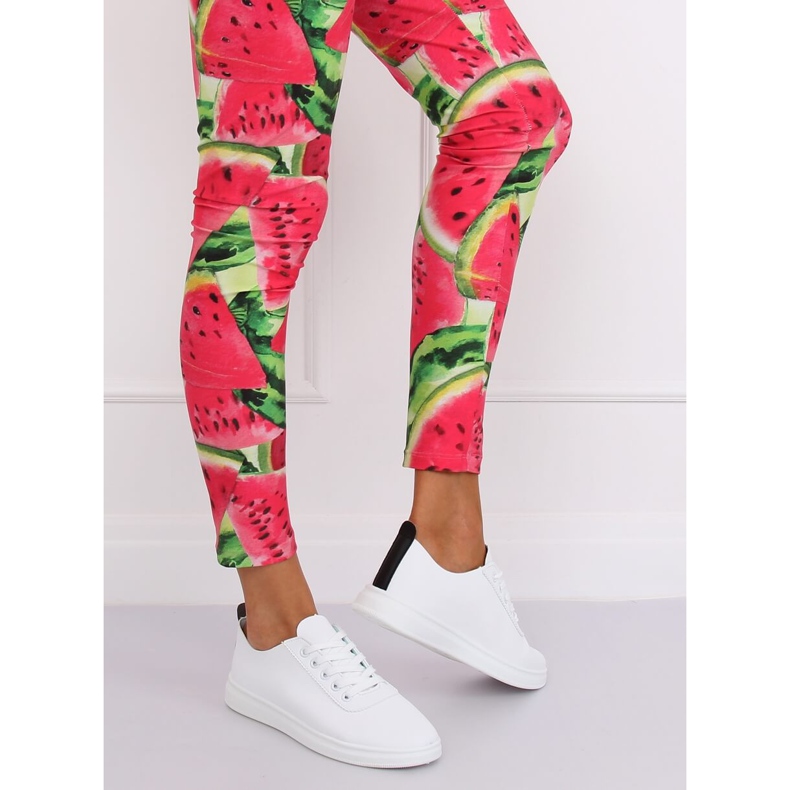 Kvinnors svartvita sneakers CL33315 Svart 1