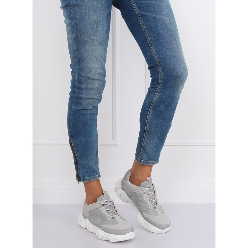 Grå G-200 grå sportskor 1