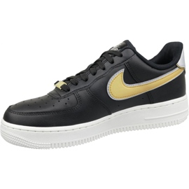 Nike Air Force 1 '07 Metallic W AR0642-002 skor svart 1