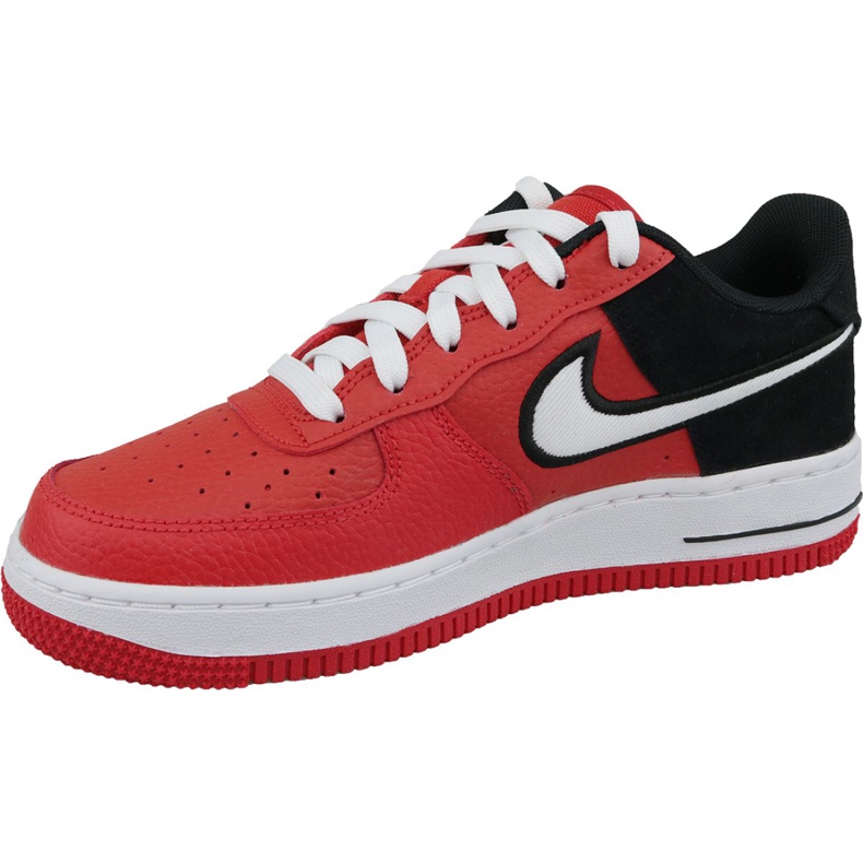 Nike Air Force 1 LV8 1 Gs W AV0743-600 svart röd 1