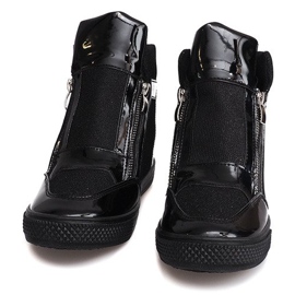 Wedge Sneakers TL020-1 Svart 1