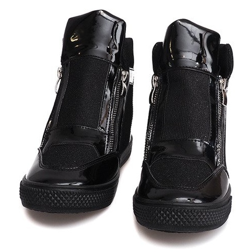 Wedge Sneakers TL020-1 Svart 1