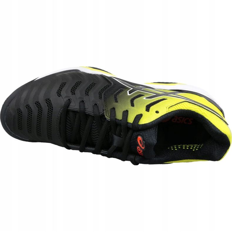 Asics Gel-Resolution 7 Clay M E702Y-003 tennisskor svart 2