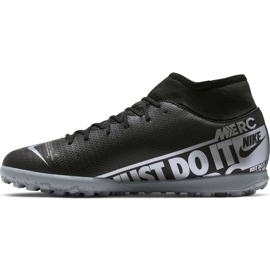 Nike Mercurial Superfly 7 Club Tf M AT7980-001 fotbollsskor svart svart 2