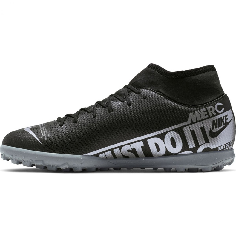 Nike Mercurial Superfly 7 Club Tf M AT7980-001 fotbollsskor svart svart 2