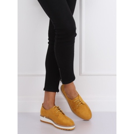 Yellow Loafers för kvinnor C-7225 Yellow gul 1