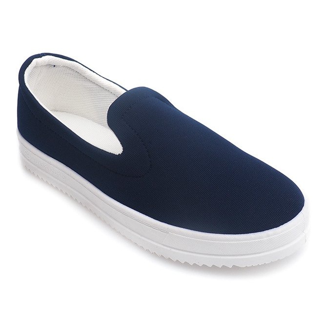 Sneakers Slip On M011 Marinblå 1