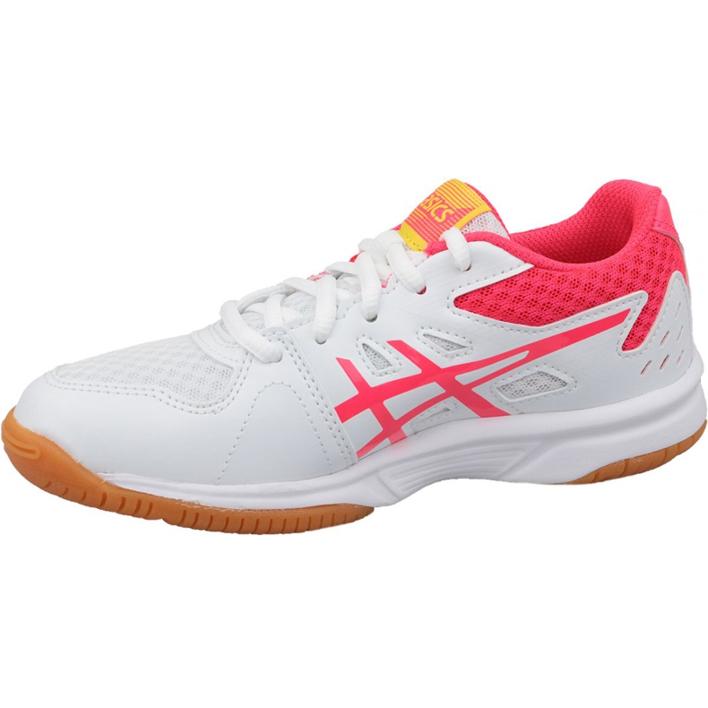 Asics Upcourt 3 Gs Jr 1074A005-104 volleybollskor mångfärgad vit 1
