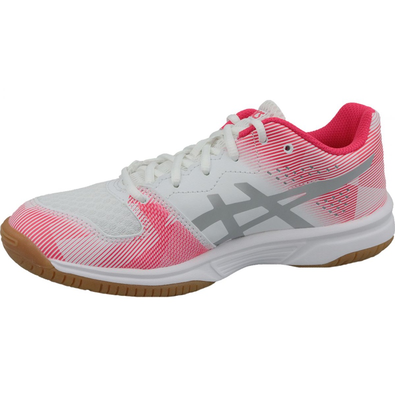 Asics Gel-Tactic Gs Jr 1074A014-101 volleybollskor vit grå 1