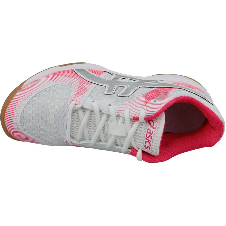 Asics Gel-Tactic Gs Jr 1074A014-101 volleybollskor vit grå 2