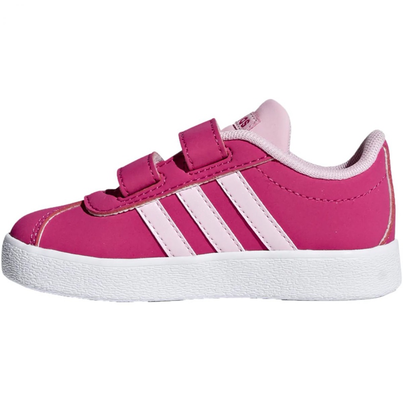 Adidas Vl Court 2.0 Cmf Jr F36406 skor rosa 2