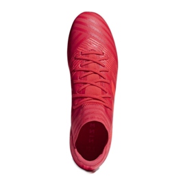 Adidas Nemeziz 17.3 Fg M CP8987 fotbollsskor röd röd 2