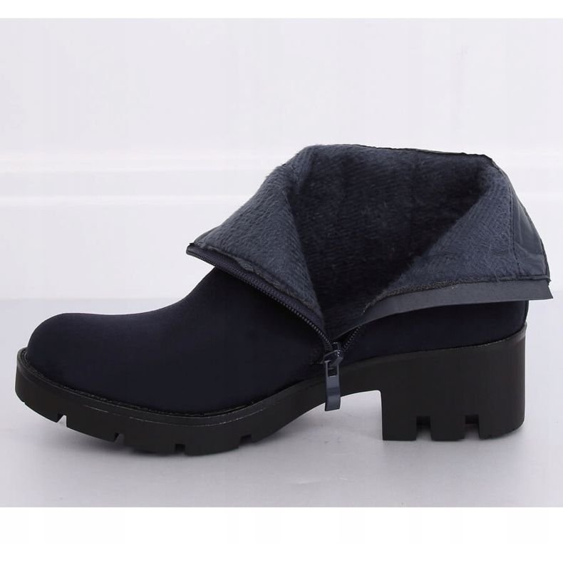 NC832 Marinblå Jodhpur -stövlar 1