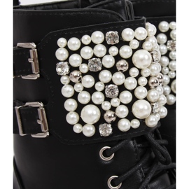 Svarta militärstövlar NC860 Svart 2