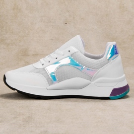 SHELOVET Bekväma sportskor vit 1