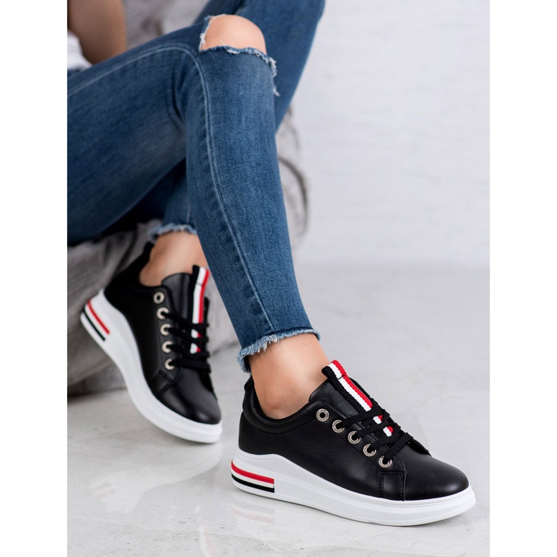 SHELOVET Svarta sportskor 2