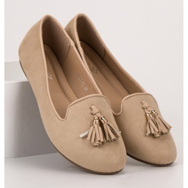 Queentina Herrar med utkanter brun 1