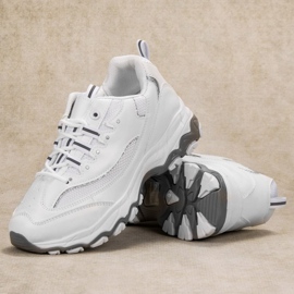 SHELOVET Bekväma sportskor vit 2