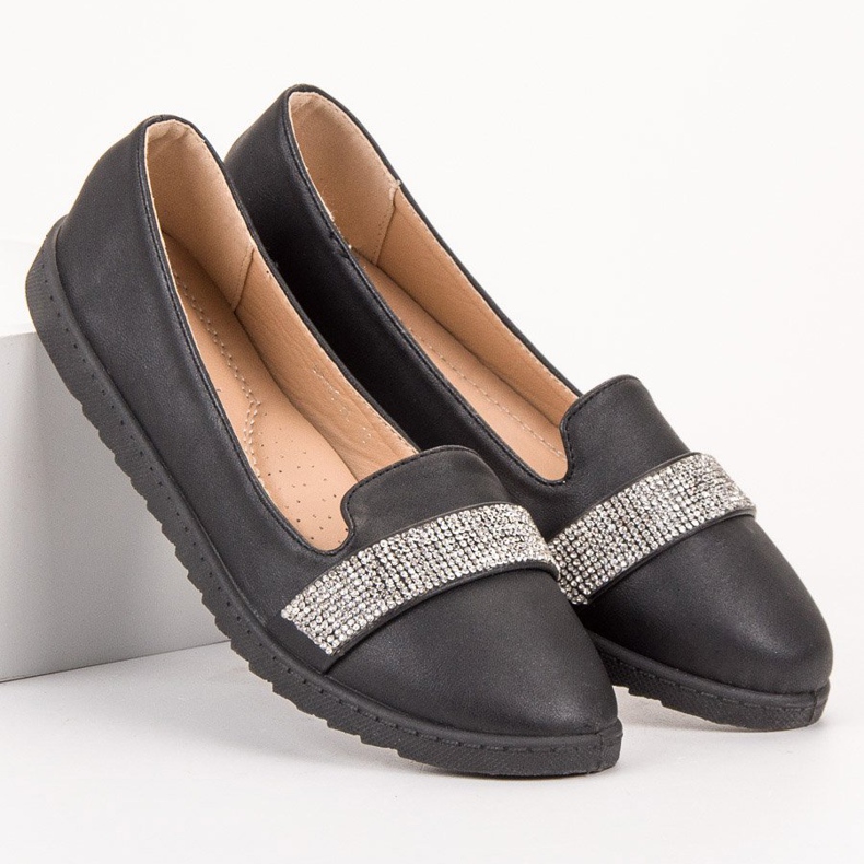 Queentina Herrar med kristaller svart 1