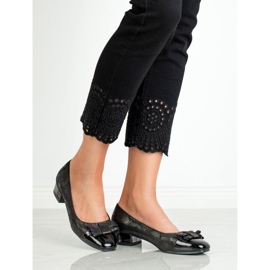 Kylie Flat Heel Pumps svart 1