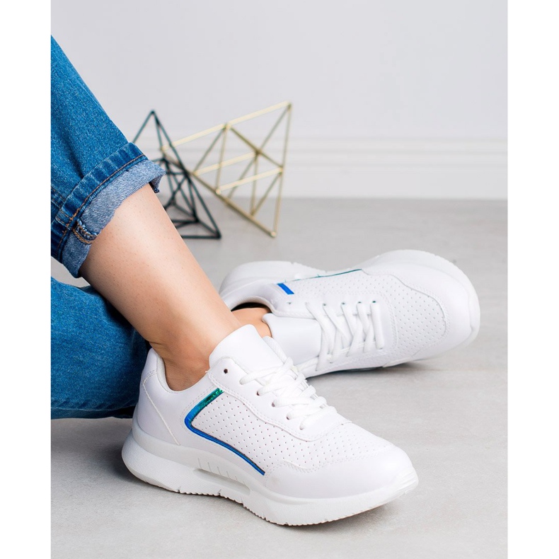 SHELOVET Kvinnors sportskor vit 1