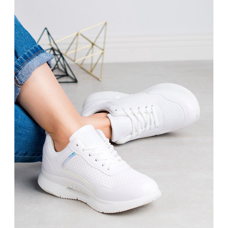 SHELOVET Kvinnors sportskor vit 2