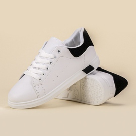 Ideal Shoes Kvinnors sportskor vit 1