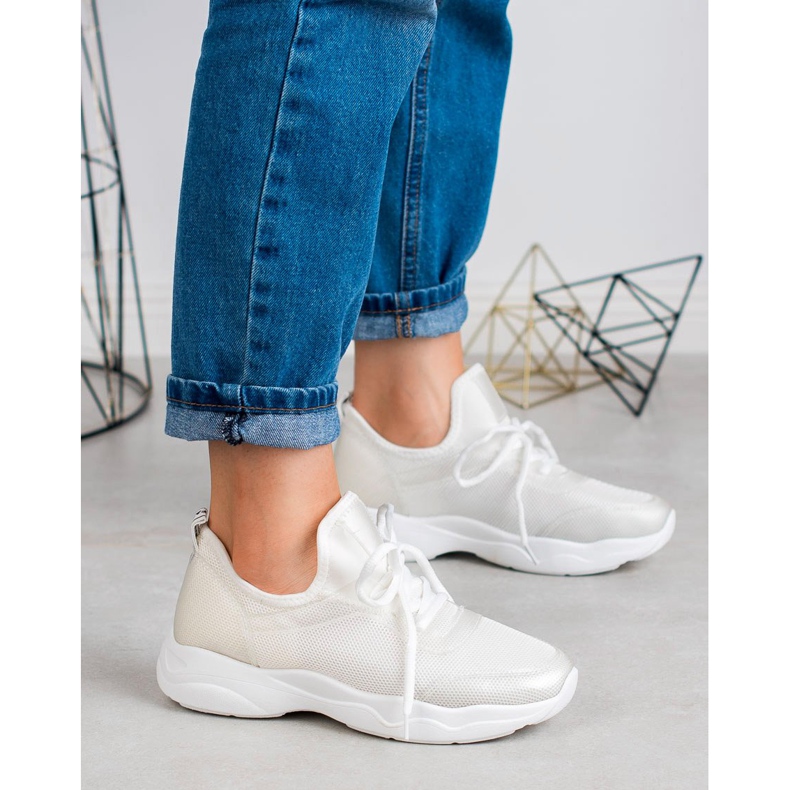 SHELOVET Slip-on sportskor vit 2