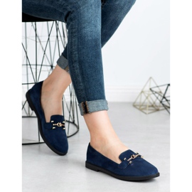 SHELOVET Mocka herrar marinblå 2