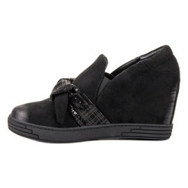 Vinceza Wedge Shoes Vices svart 1