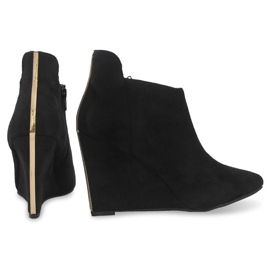 Mocka Wedge Pumps TL01-1 Svart 1