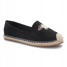 Svart Landberry espadriller 1