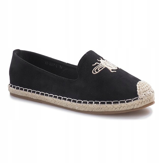 Svart Landberry espadriller 1