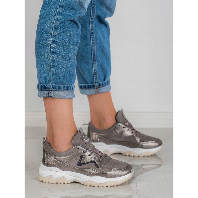 Ax Boxing Gråa sportskor 2