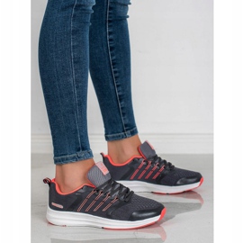 Ax Boxing Lätta sportskor svart rosa 2