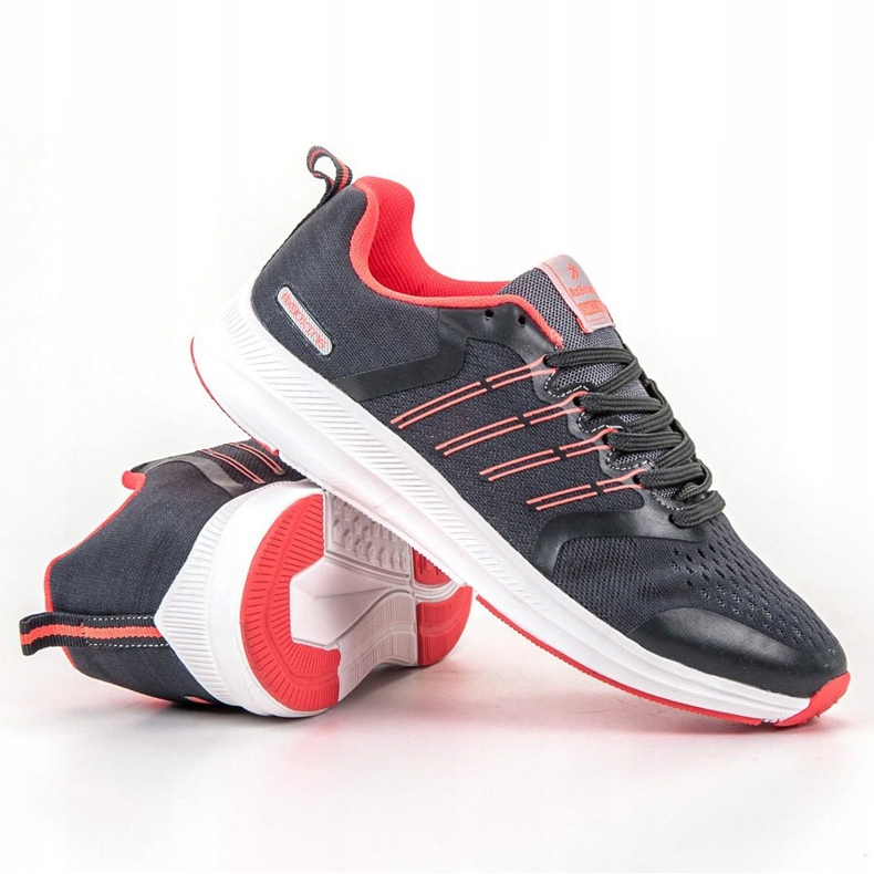 Ax Boxing Lätta sportskor svart rosa 1