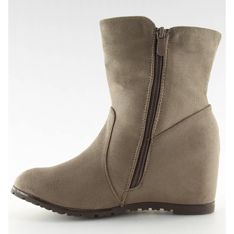 Beige Ankelboots AB02-36 Khaki 2